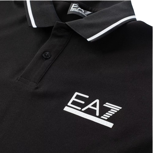 Tricou Emporio Armani Man Jersey Polo Black