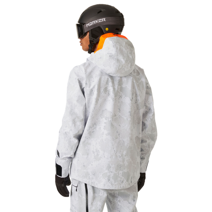 Geaca de ski Helly Hansen Sogn Shell 2.0 Jacket Grey Fog Snow Camo Aop - 2024/25 