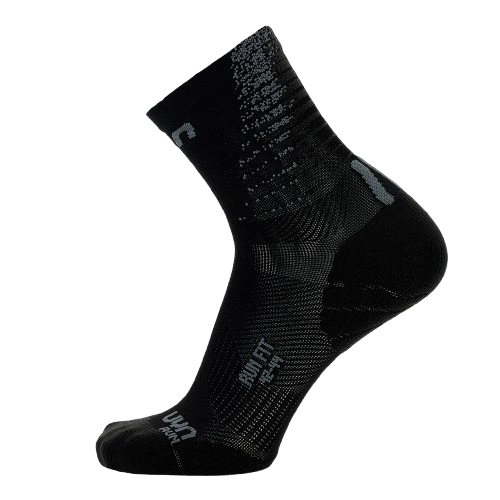 șosete de alergare UYN Man Run Fit Socks Black/Mouse