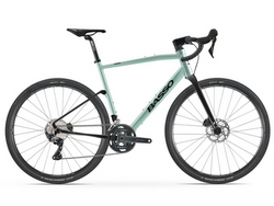 Gravel Bikes BASSO Tera GRX 600 2x11 Green/Microtech MX25 - 2023