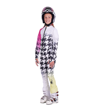 Cauciuc de schi Spyder Performance Gs Race Suit White Combo - 2023/24