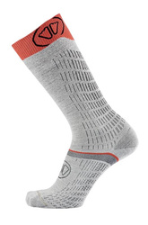 Șosete Sidas Ski Merino Performance Light Grey/CoraL - 2025/26