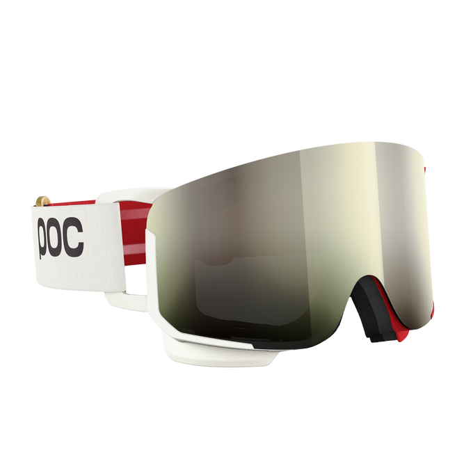 Ochelari de protecție POC Nexal Rouge/Blanc/Partly Sunny Ivory - 2025/26