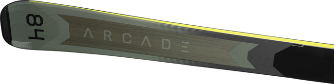 Schiuri Rossignol Arcade 84 Konect + Spx 12 Konect GW B90 Black Yellow - 2025/26