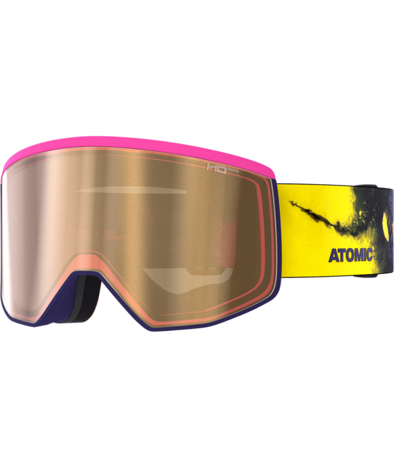 Ochelari de protecție Atomic Four Pro L Signature NMC Pink Powder - 2025/26