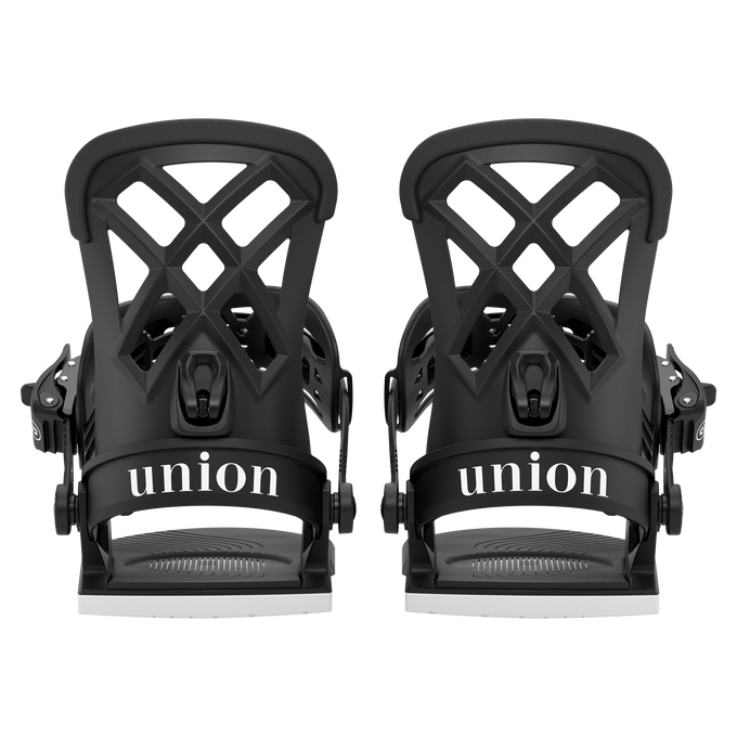 Legaturi Snowboard Union Rosa Black (Woman)- 2025/26