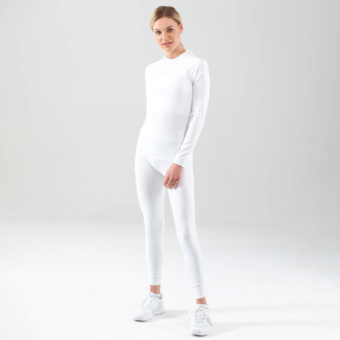 Lenjerie termică Head Flex Seamless LS Women White - 2024/25