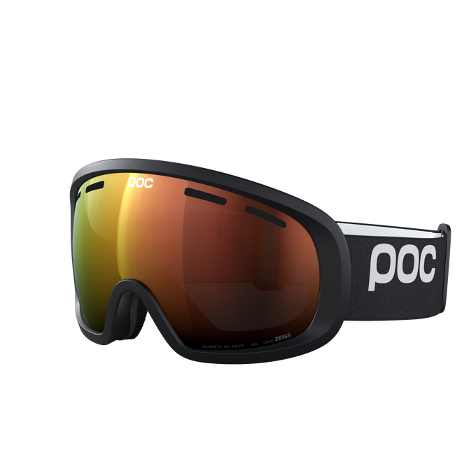 Ochelari de schi POC Fovea Mid Uranium Black/Partly Sunny Orange - 2025/26