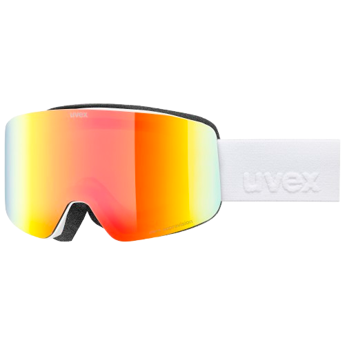 Uvex PWDR FM White Matt/Mirror Rainbow - 2025/26