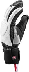 Mănuși LEKI Griffin Prime 3D White/Grey - 2025/26
