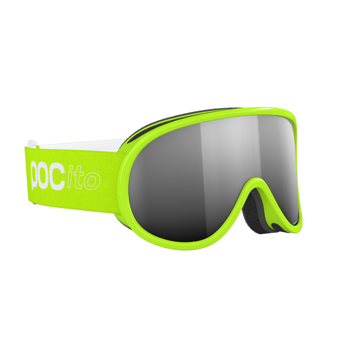 Ochelari de protecție POC Pocito Retina Fluorescent Yellow/Green/Partly Sunny Silver - 2025/26