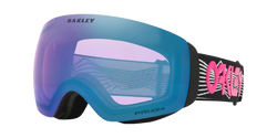 Ochelari de schi Oakley Flight Deck M Black Wired/Prizm Snow Iced Iridium - 2025/26