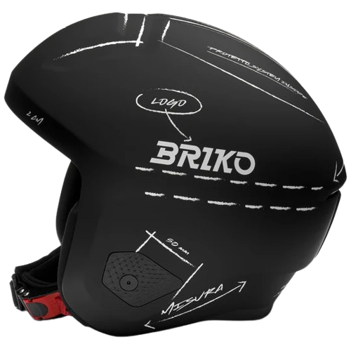 Cască Briko Graphik Black/White - 2025/26