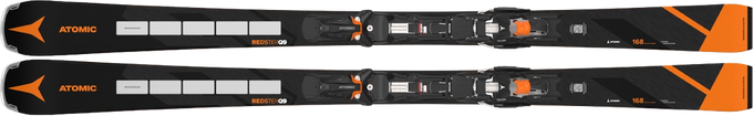 Schiuri Atomic Redster Q9 Revoshock S + X 12 GW Black/Orange - 2024/25