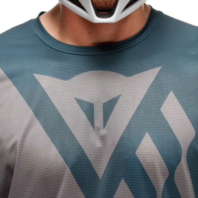Tricou de ciclism Dainese HgAER Jersey Ss Blue/Grey