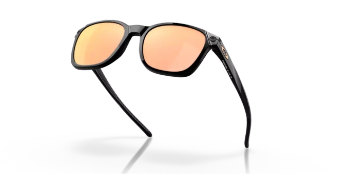 Ochelari de vedere OAKLEY Ojector Prizm Rose Gold cu lentile polarizate și rame negre lustruite - 2022