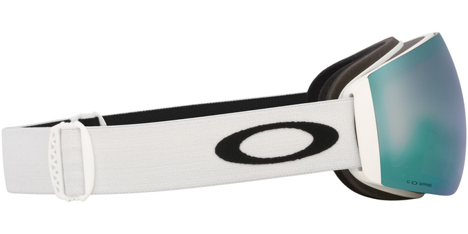 Ochelari de schi Oakley Flight Deck Pro M Matte White/Prizm Snow Sapphire Iridium + Additional lens Prizm Snow Iced Iridium - 2025/26