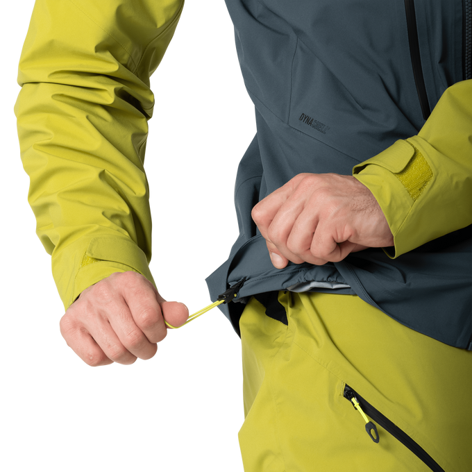  Jacheta de schi Dynafit Blacklight 3L Jacket Golden Lime - 2025/26
