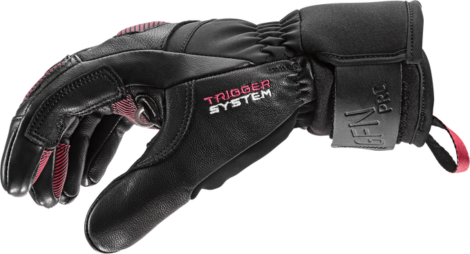 Mănuși LEKI Griffin Pro 3D Woman Black/Rose- 2024/25