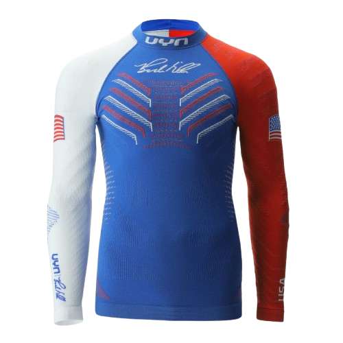 Lenjerie termică UYN Natyon 3.0 USA Bode Miller UW Shirt LG SL Turtle Neck - 2025/26