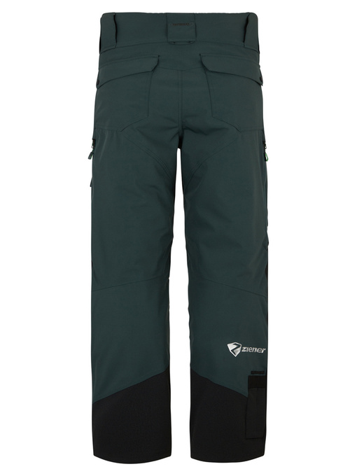 Pantaloni de schi Ziener RCE Coach Unisex Pants Dark Jungle - 2024/25