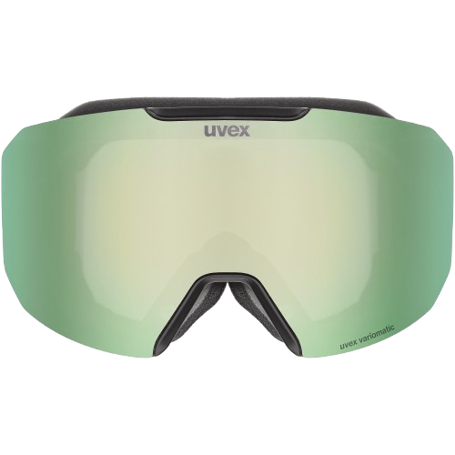 Uvex Evidnt ATTRACT V Black Matt/Mirror Green + spare lens - 2025/26