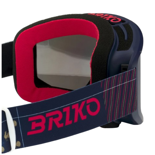Ochelari de protecție Briko Vulcano Mask France Tangaroa Blue Golden - 2024/25