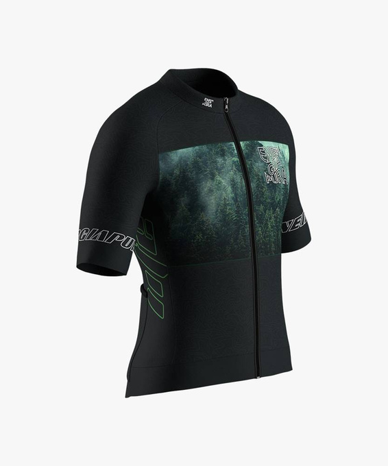 Tricou de ciclism Energiapura T-Shirt Full Zip Life Forest Men/Ragl Alexander - 2023