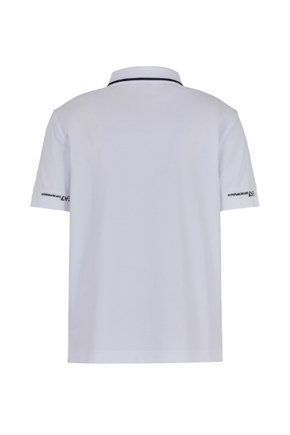 Tricou Emporio Armani Man Jersey Polo White