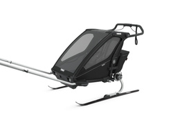 Remorca de biciclete Thule Chariot Sport 2-seat Multisport Bike Trailer Midnight Black - 2024