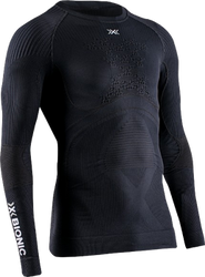 Cămașă termică X-bionic Energy Accumulator 4.0 Shirt LG SL Men Opal Black/Arctic White - 2024/25