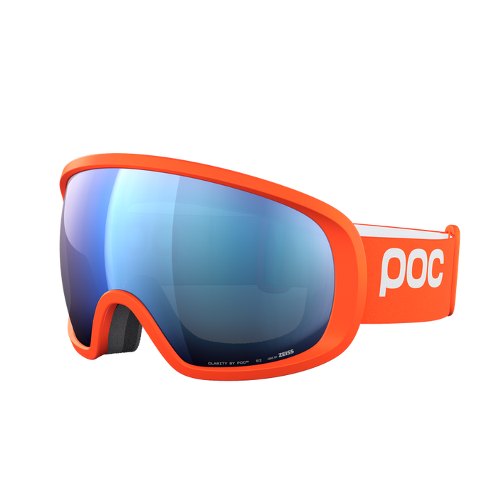 Ochelari de schi POC Fovea Zink Orange/Partly Sunny Blue - 2024/25