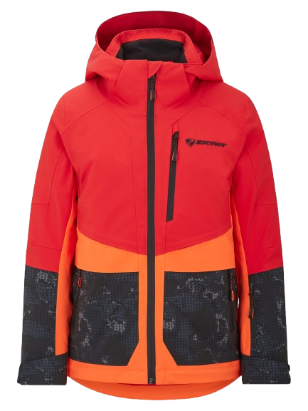 Geaca Ziener Trivor Lady Padded Red Orange Pop - 2025/26