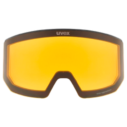 Uvex lace ATTRACT FM Black Matt/Mirror Red + spare lens - 2025/26