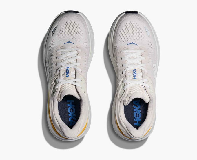 Pantofi bărbați Hoka Bondi 9 White/Grout