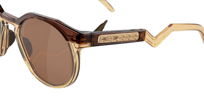 Ochelari de vedere OAKLEY HSTN Kylian Mbappé Signature Series Prizm Tungsten Lenses / Dark Amber & Light Curry Frame