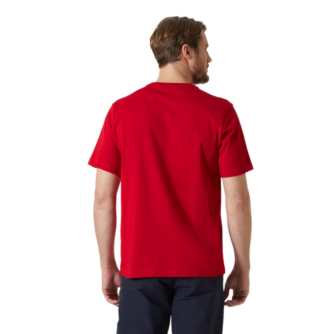 Cămașă Helly Hansen HH Logo T-shirt 2.0 Red - 2024/25
