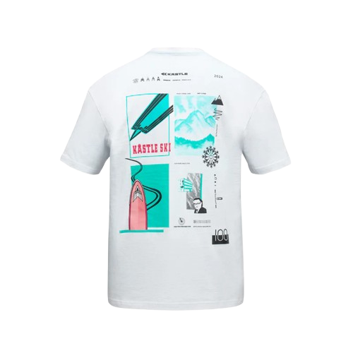 Tricou Kastle Logo-T 100 Man White - 2024/25
