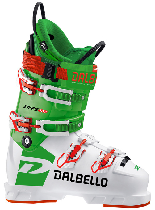 Clapari schi Dalbello DRS 110 White/Green Race - 2024/25