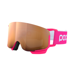 Ochelari de protecție POC POCito Nexal Fluorescent Pink/Partly Sunny Light Orange - 2025/26