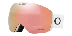Ochelari de schi Oakley Flight Deck L Matte White/Prizm Rose Gold - 2025/26