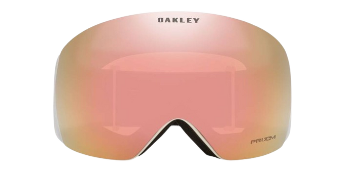 Ochelari de schi Oakley Flight Deck L Matte White/Prizm Rose Gold - 2025/26