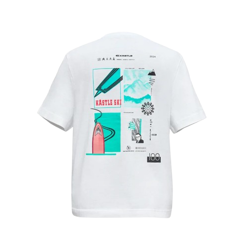 Tricou Kastle Logo-T 100 Women White - 2024/25