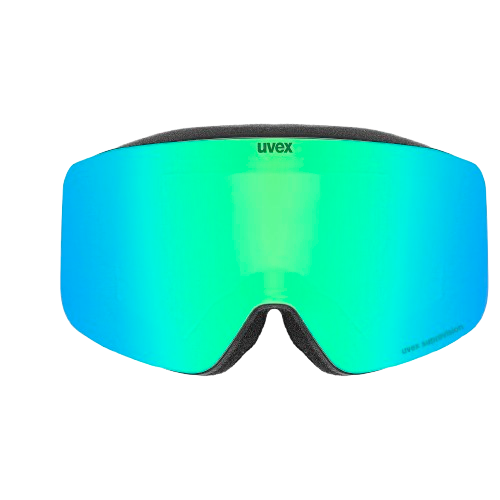 Uvex PWDR FM Black Matt/Mirror Green - 2025/26