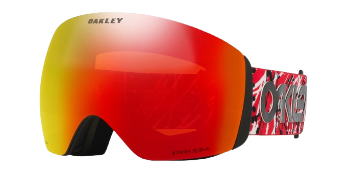 Ochelari de schi Oakley Flight Deck L Red Eddie/Prizm Snow Torch Iridium - 2025/26