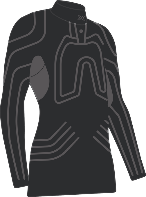 Cămașă termică X-BIONIC® HEATLOOP SHIRT LS BLACK MARINE - 2025/26