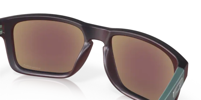 OAKLEY Holbrook Prizm Sapphire Lenses/Matte Black-Red Colorshift Frame - 2023