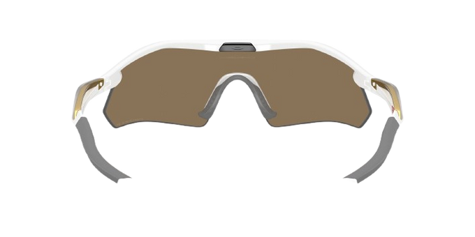 Ochelari Oakley Radar Plate Polished White/Gold Frame/Prizm 24K Polarized Lenses