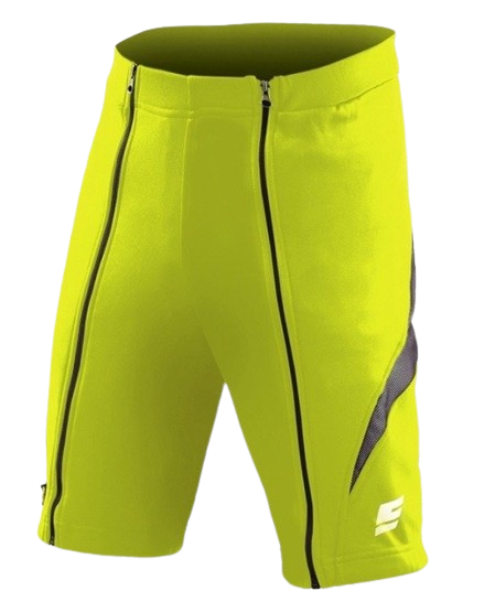 Pantaloni scurți din cauciuc verde acid ENERGIAPURA Wengen Wengen Acid Green