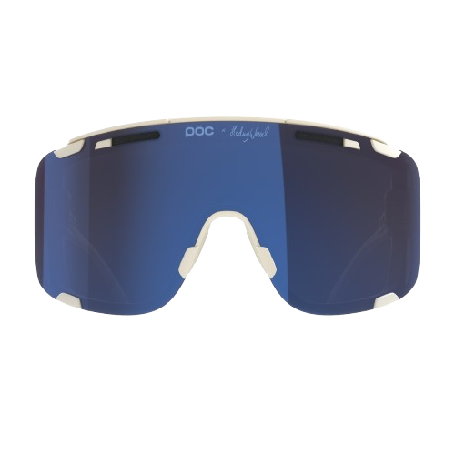 Ochelari de soare POC Devour Glacial Hedvig Wessel Edition Piggtind White/Clarity Universal/Sunny Grey - 2024/25